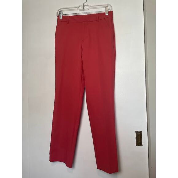 Tommy Hilfiger Boys Dress Pants Modern-Fit Flex Stretch Salmon Colored Trousers - Picture 2 of 15